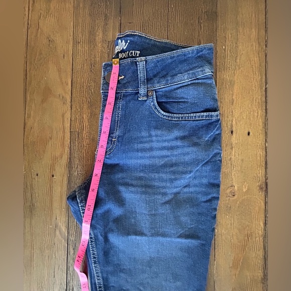 WRANGLER Women’s Boot Cut Jeans Western Mid Rise Stretch Blue Wash 28X32 - Picture 11 of 17